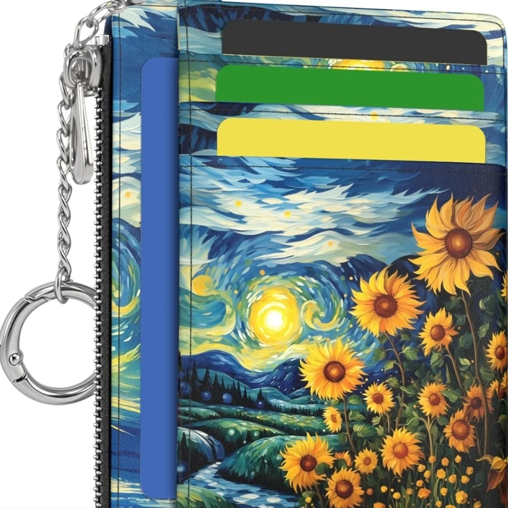 Van Gogh Starry Night Card Holder
